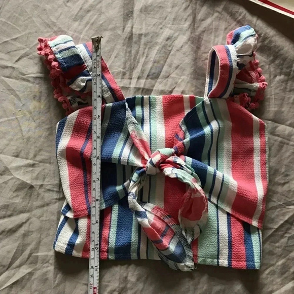 Knit Works Wide Leg Pants Crop Top Matching Set - Picture 11 of 12